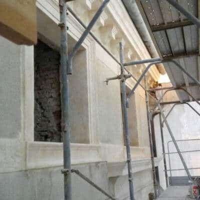 Restauro facciata palazzo storico